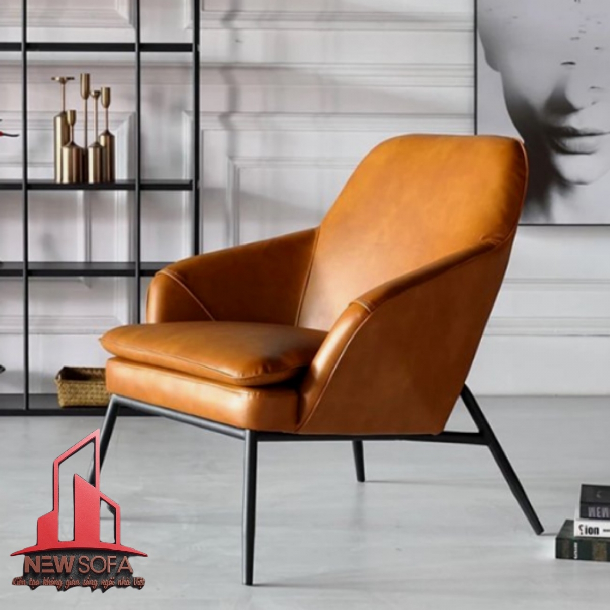 Bạn hãy bố trí sofa da đơn tại nơi thoáng mát, khô ráo