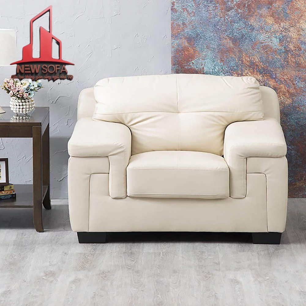 Bạn nên mua sắm bộ sofa da có tông màu tương hỗ với màu tường