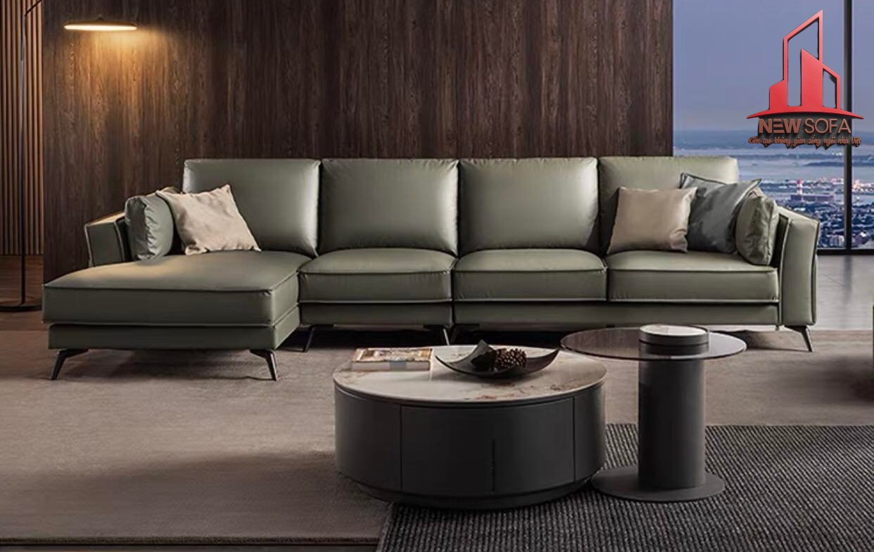 Đặt đóng sofa da phòng khách giúp bạn sở hữu bộ ghế đẹp không đụng hàng