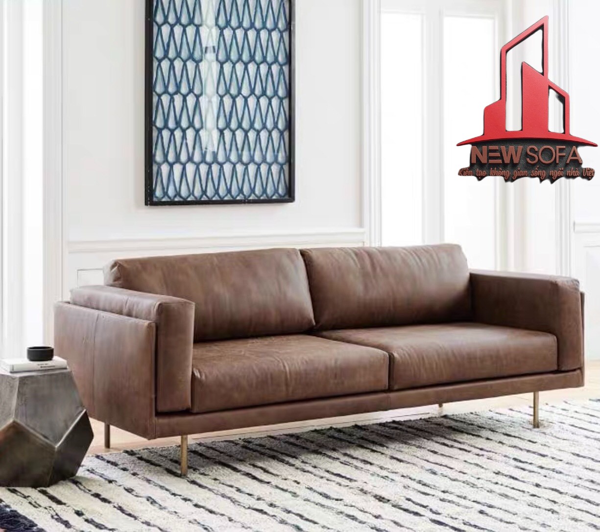 Sofa da Ý có kích thước khá đa dạng