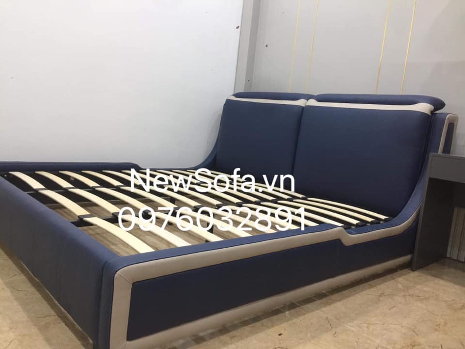 Giường bọc da đẹp hiện đại rất được ưa chuộng hiện nay