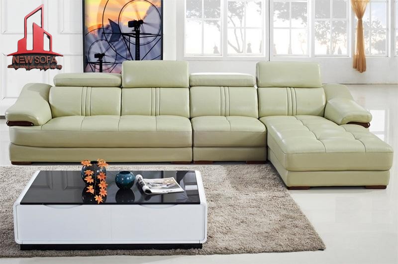 Mẫu sofa da ST06 đẹp tinh tế và hết sức trang nhã