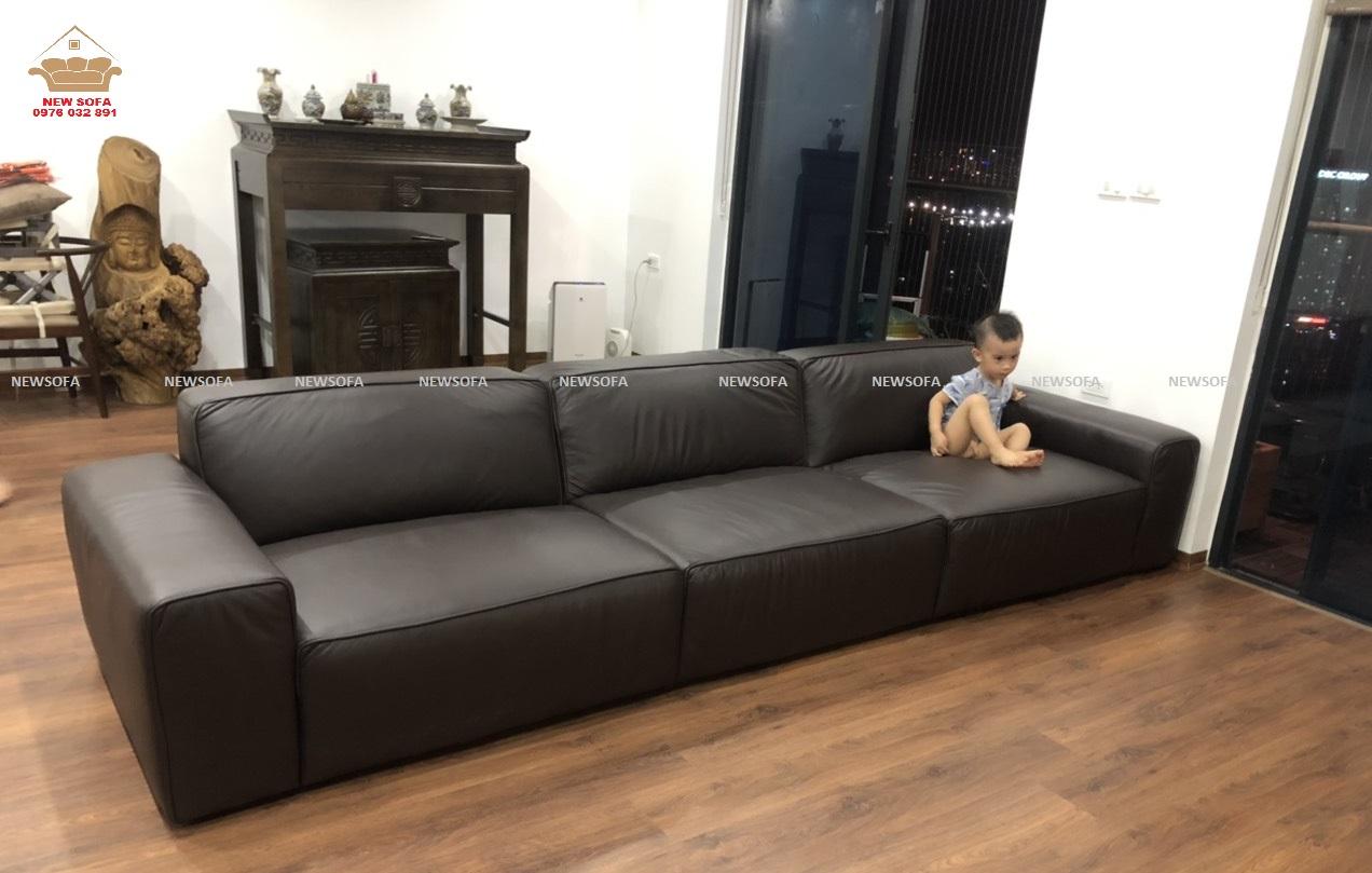 Bạn nên mua sofa da thật cho phòng khách tại nơi uy tín như New Sofa