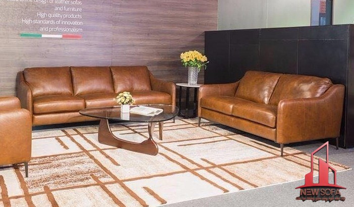 Bạn nên bố trí sofa da đẹp tại những nơi thoáng mát và rộng rãi