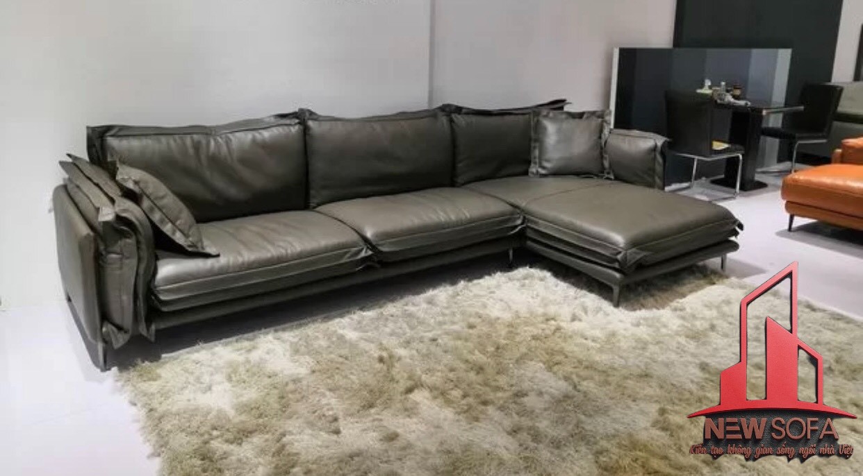 Đặt đóng sofa da thật giúp bạn sở hữu bộ ghế đẹp không đụng hàng