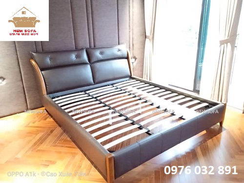 Giường da cao cấp mã GD 225