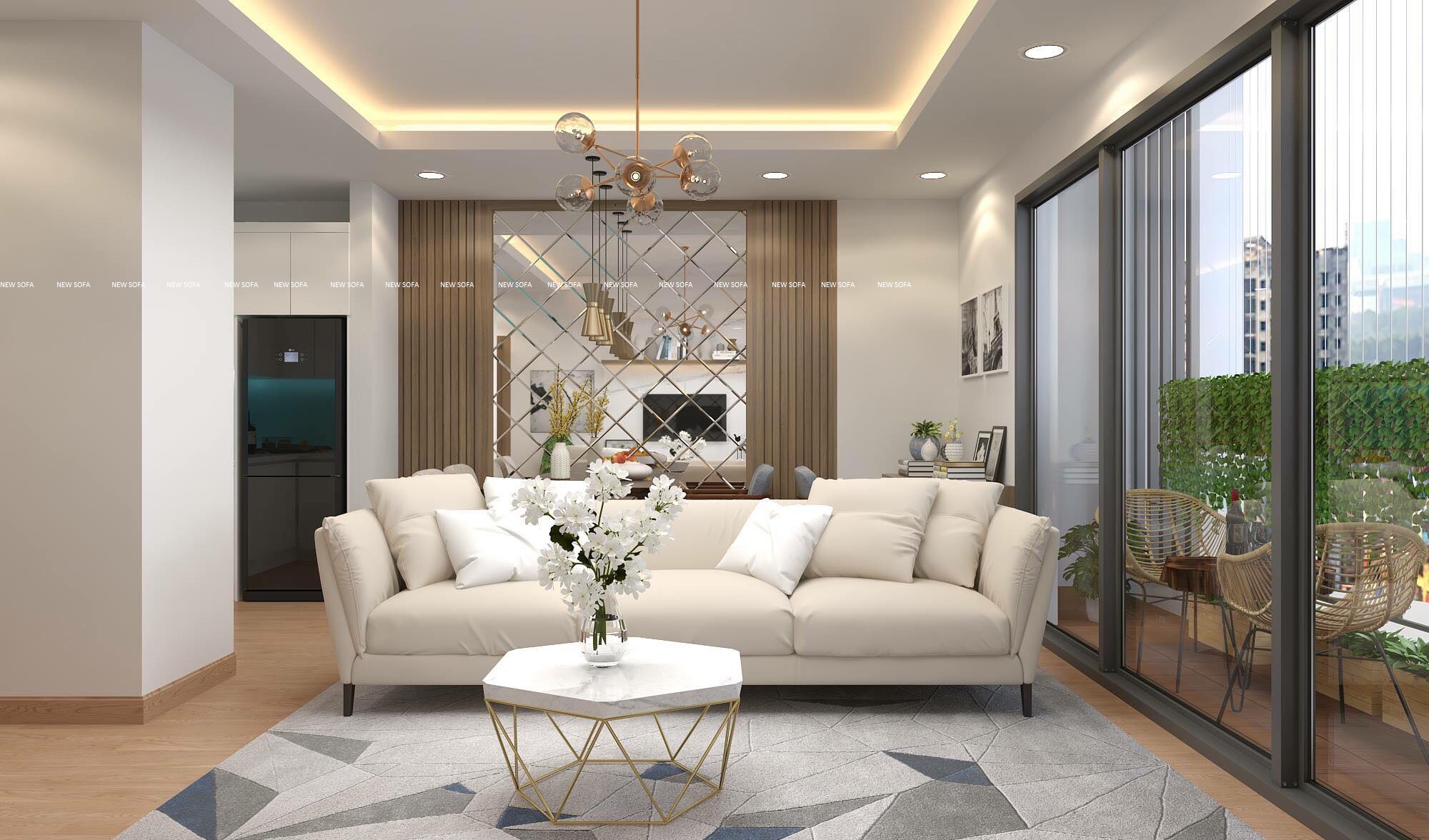 SOFA DA THẬT MÃ ST11