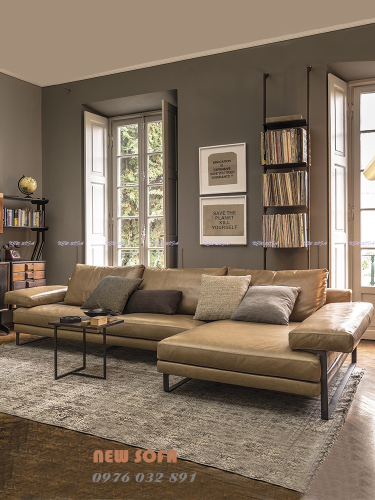 SOFA DA THẬT ST109