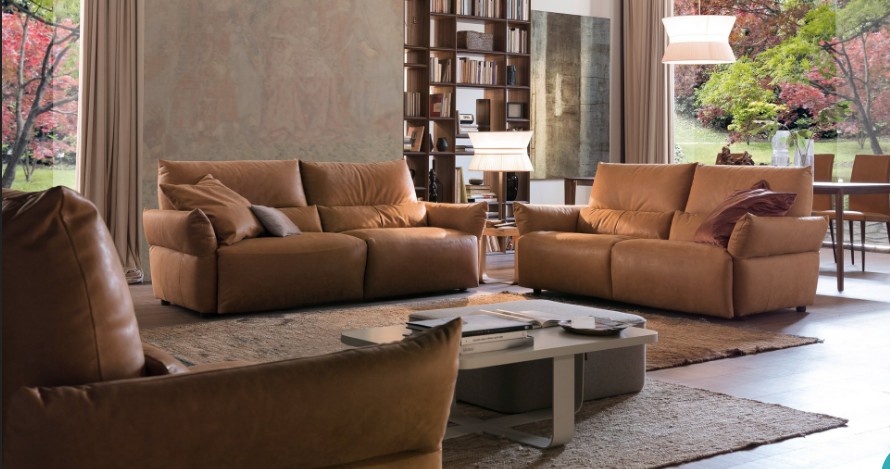 SOFA DA THẬT ST121