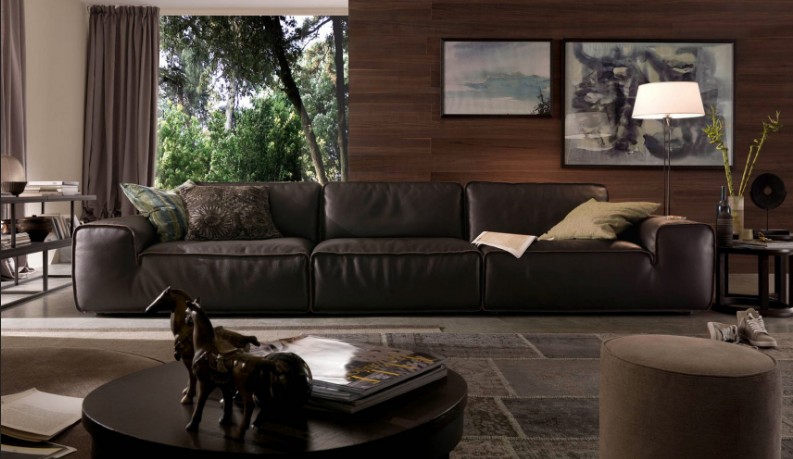 SOFA DA THẬT ST122