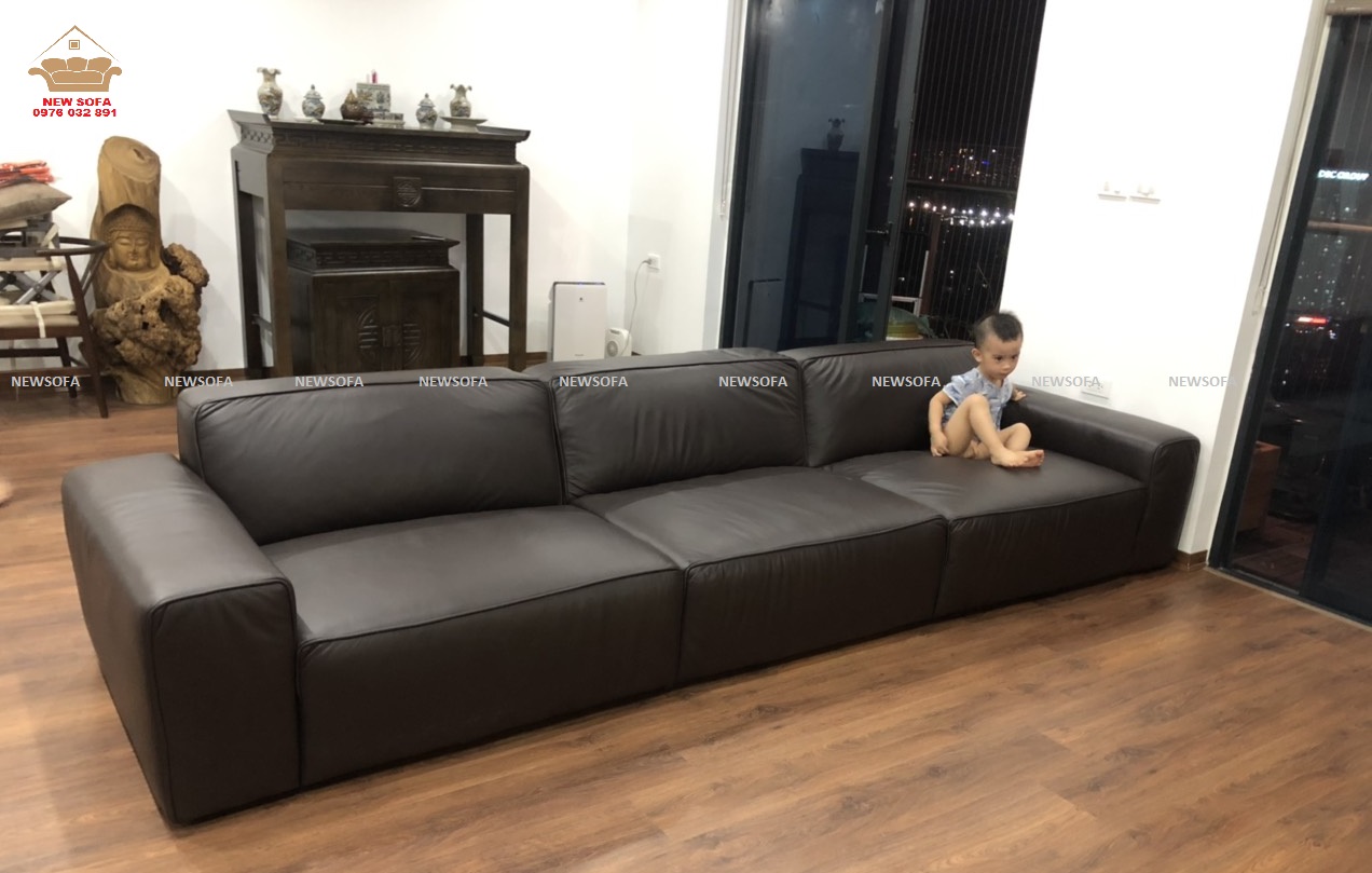 Sofa da thật ST130