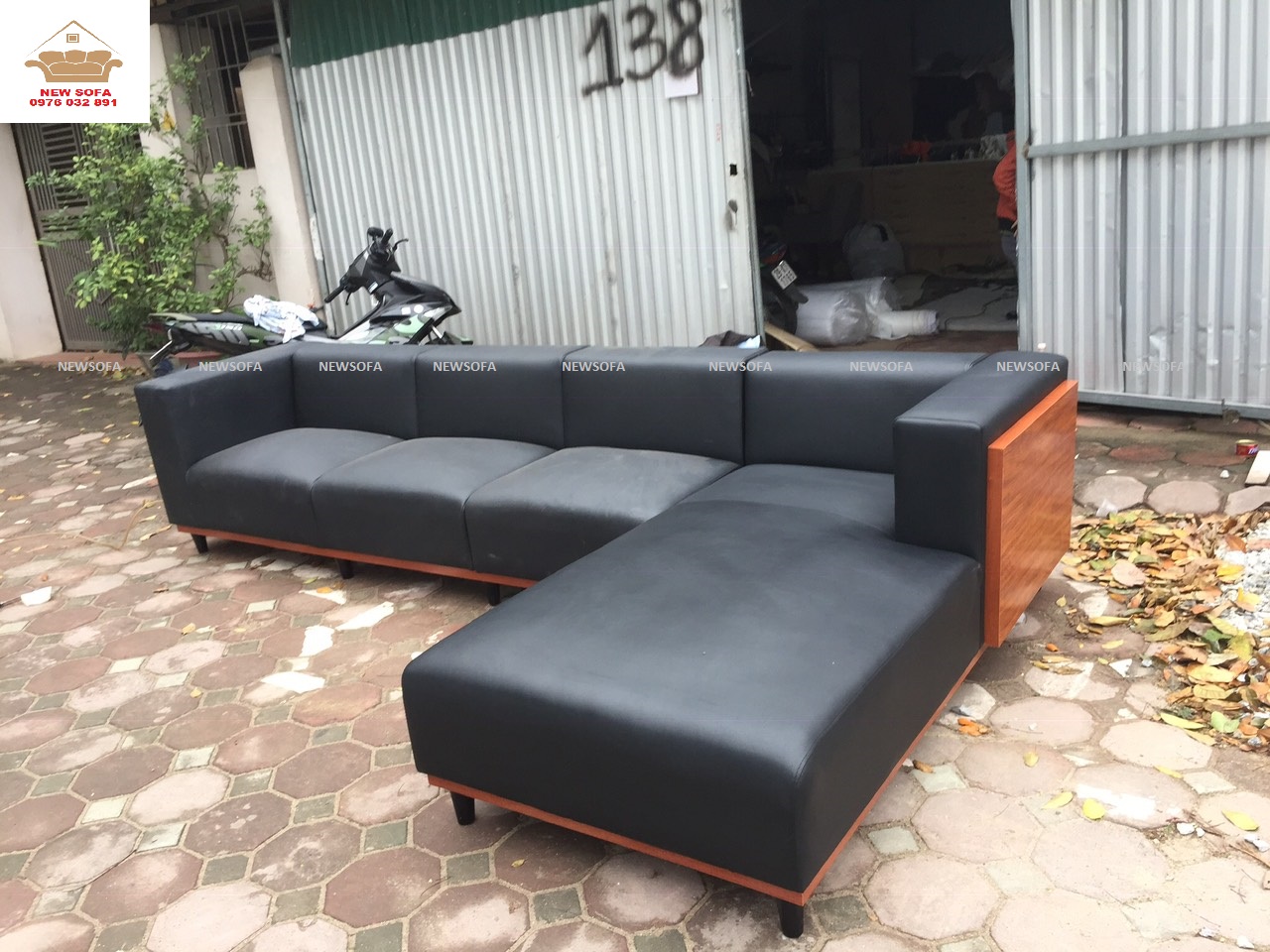 Sofa da thật ST131
